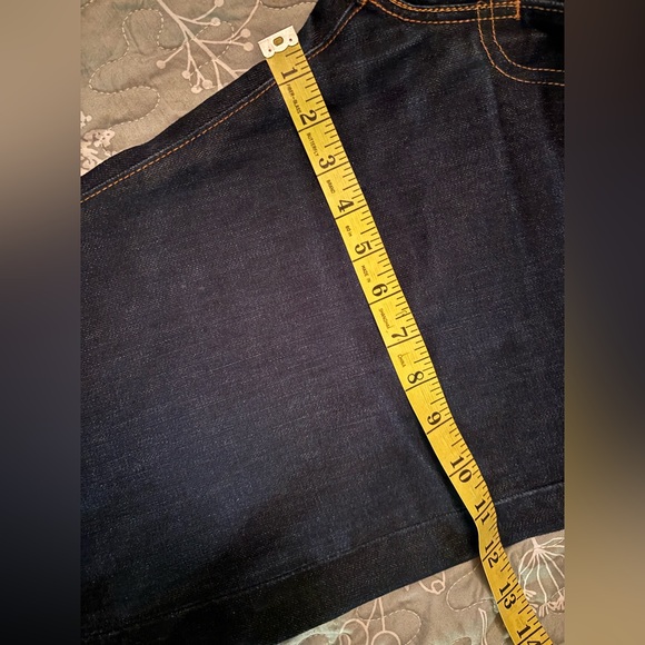 White Oak Cone Mills Levi’s 505 selvedge indigo denim jeans USA 34x34 2004 - Picture 9 of 9